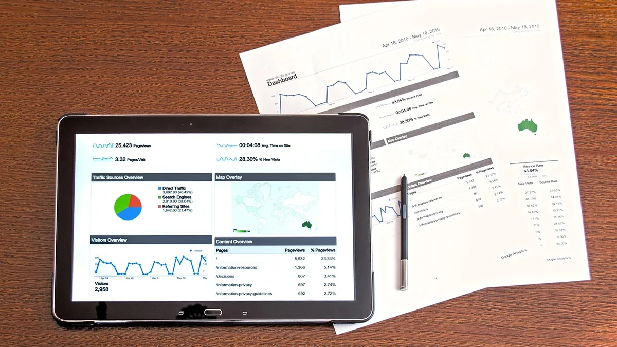 Tablet ve kâğıt üzerinde performans grafikleri