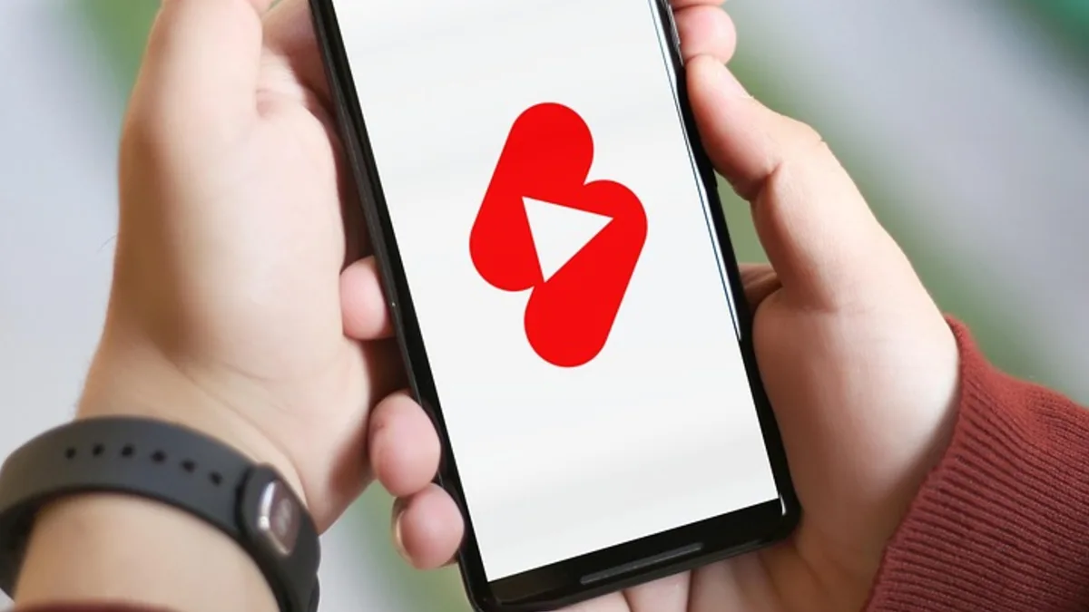 Telefon ekranında kısa video simgeleri